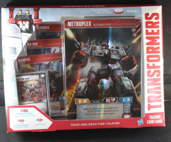 Transformers TCG Trading Card Game Metroplex New In Shrink Complete Unplayed - Image 1