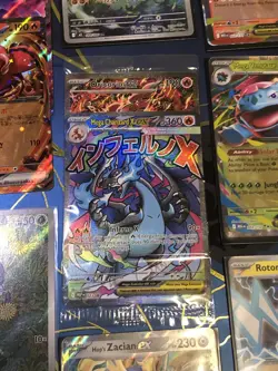 Mega Charizard X EX 023 Phantasmal Flames & Oricorio EX UPC Promo Card + Bonus - Image 1