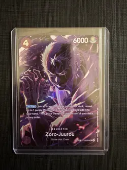 One Piece Card Game OP12 Legacy of the Master Zoro-Juurou SP English ST18-004 - Image 2