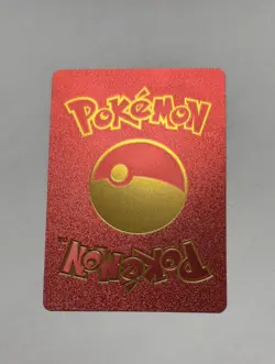 Pikachu Thunderbolt Red Foil Fan Art Display Card 075/073 Card NM - Image 2