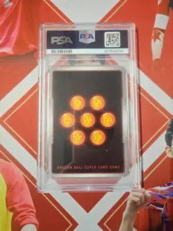 Bandai Dragon Ball Japanese Trading Card #FB01-021 SR PSA 10 - Image 2