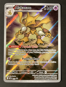 Alakazam - Promo ME: Mega Evolution Promo 009 NM Mint Pokemon Card - Image 1
