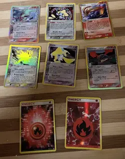 Lot Of 37 Rare Pokemon HOLO and REVERSE HOLO Cards - Image 1