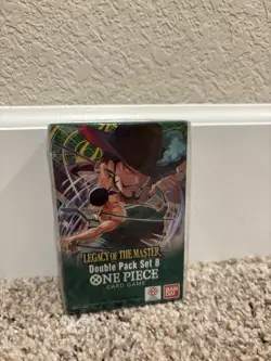 ONE PIECE CARD GAME TCG LEGACY OF THE MASTER Double Pack DP 08 English - Image 1