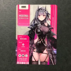 S3300 Modernia Nikke Goddess of Victory Metallic Pass Collection Card Ver 3 - Image 1