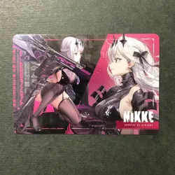 S3300 Modernia Nikke Goddess of Victory Metallic Pass Collection Card Ver 3 - Image 2