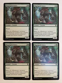 4x Mtg Dominaria United Magnigoth Sentry NM/M Magic The Gathering - Image 1