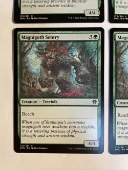 4x Mtg Dominaria United Magnigoth Sentry NM/M Magic The Gathering - Image 2
