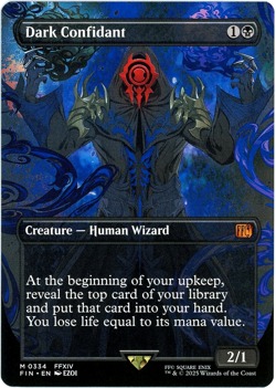 Dark Confidant (Borderless) - 0334 - Final Fantasy - MTG - NM/M - SHIPS NOW - Image 1