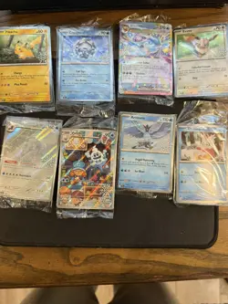 Pokemon 2025 Holiday Calendar Stamped Promos (COMPLETE SET OF 8) - Image 1