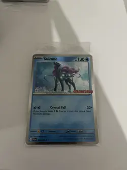 Pokemon Suicune 026/094 GameStop Stamped Promo Sealed Phantasmal Flames - Image 3