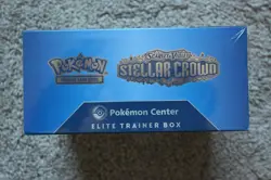 Pokemon TCG: Stellar Crown Pokemon Center Exclusive Elite Trainer Box ETB SEALED - Image 5