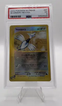 Pokemon Skyridge 97/144 Skarmory PSA 5 10 Reverse Foil **Read Notes** - Image 1