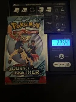 Heavy! Over 22.64 Gram Pokemon Journey Together Booster Pack Sealed - Image 1