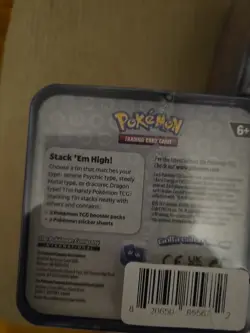 Pokemon TCG: Stacking Tins (3 Booster Packs Inside) Factory Sealed - Image 2