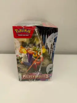 x4 Pokemon Scarlet & Violet Paldea Evolved Booster Box - Sealed w/acrylic case - Image 5