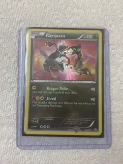 Pokemon 2012 Black & White Rayquaza #128/124 Dragons Exalted Secret Rare Holo - Image 1