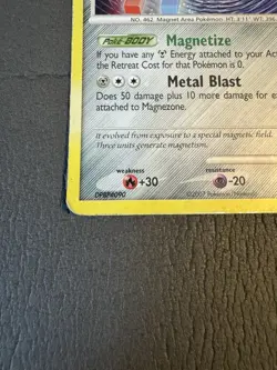 Pokemon - 2007 Magnezone 8/130 - Diamond & Pearl Set - Cosmos Holo Rare - MP - Image 3