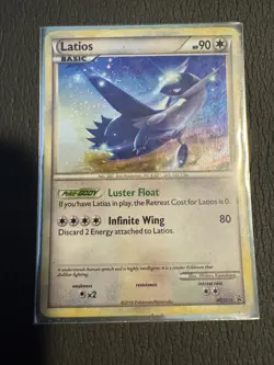 Pokemon TCG Latios HGSS11 HeartGold SoulSilver Black Star Promo Cosmos Holo 2010 - Image 1