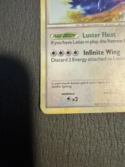 Pokemon TCG Latios HGSS11 HeartGold SoulSilver Black Star Promo Cosmos Holo 2010 - Image 5