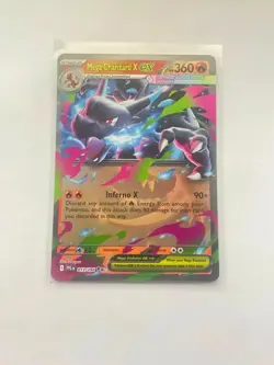 Mega Charizard X ex - Phantasmal Flames 013/094 - Near Mint English Pokemon TCG - Image 1