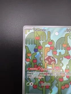 Shuckle 136/132 Mega Evolution Illustration Rare Pokemon TCG NM - Image 2