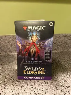 Magic the Gathering Fae Dominion Commander Deck Wilds of Eldraine Set - Image 1