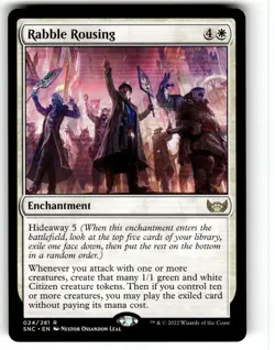 Rabble Rousing Streets of New Capenna Regular MTG - Image 1