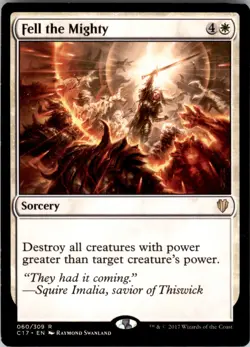 Commander 2017 #60 Fell the Mighty - Image 1