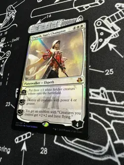 X1 FOIL Elspeth, Sun's Champion LP DDO MTG 001/067 - Image 1