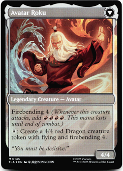 The Legend of Roku (Foil) - [Avatar: The Last Airbender] MTG Magic ?? - Image 4