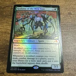 Kodama of the West Tree FOIL NEO MTG Kamigawa: Neon Dynasty - Image 1