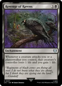 MTG The Lord of the Rings Commander - Revenge of Ravens - Image 1