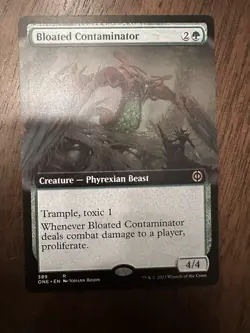 Bloated Contaminator : MTG *Extended Art* Phyrexia: ONE #389 / NM - Image 1