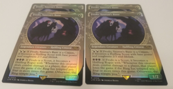 4x Frodo, Sauron's Bane SHOWCASE FOIL, The Lord of the Rings, MTG LTR NM/M - Image 1