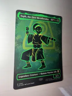Toph, the First Metalbender - Neon Ink - MTG x Avatar the Last Airbender - Mint - Image 3