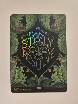 Steely Resolve #1326 Secret Lair Drop Rainbow Foil Rare - Image 1