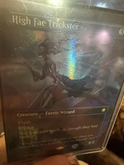 High Fae Trickster (Borderless) (Mana Foil) Foundations Foil - Image 2
