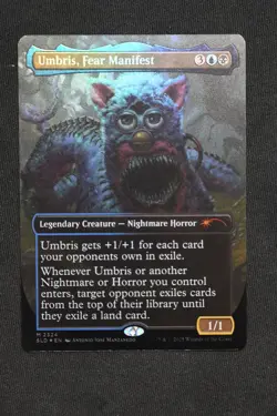 Umbris, Fear Manifest 2324 Foil Magic The Gathering Secret Lair Furby NOCO - Image 1