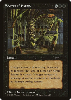 MTG Sewers of Estark Promo Magic The Gathering LP - Image 1