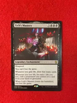 Lich's Mastery - Dominaria - Magic the Gathering - MTG - Image 1