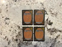 Mtg Diabolic Tutor x4 - Magic the Gathering Diabolic Tutor Playset HP - Image 2