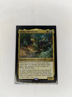 Helga, Skittish Seer Bloomburrow Regular - Image 1