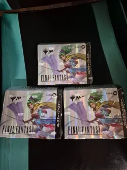 Magic the Gathering MTG Final Fantasy Collector Booster Box Japanese New Sealed - Image 1