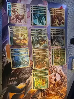 Command Zone Game Knights Kickstarter Limited Edition Gold Border Foil Tokens - Image 1