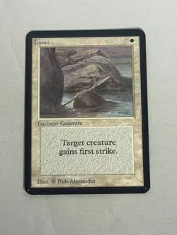MTG Lance Alpha Magic the Gathering - Image 1