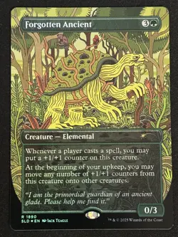 1x MTG Forgotten Ancient (Rainbow Foil) - Secret Lair Drop Series (SLD) #1890 - Image 1