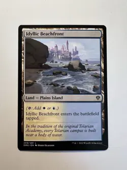 Idyllic Beachfront - MTG Dominaria United - NM - Image 1