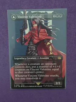 MTG Vincent Valentine | Galian Beast (Borderless) Regular #383 Final Fantasy FIN - Image 1