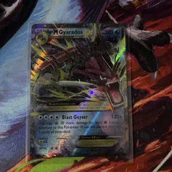 Pokemon Mega Gyarados EX TCG Card 27/122 XY Breakpoint - Image 1